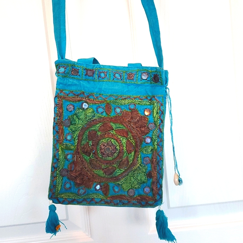 Purse with embroidery from Afghanistan